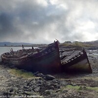 Buy canvas prints of MOODY SHIP WRECK  by dale rys (LP)
