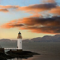 Buy canvas prints of TOBERMORY MULL LIGHTHOUSE by dale rys (LP)