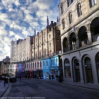 Buy canvas prints of SCOTLAND EDINBURGH URBAN CITY CASTLE by dale rys (LP)