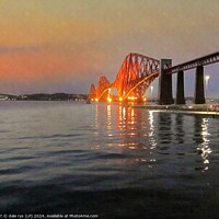 Buy canvas prints of SOUTH QUEENSFERRY by dale rys (LP)