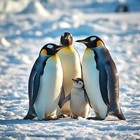 TRAVEL WILDLIFE BIRDS ICE NATURE Penguins