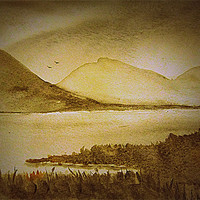 Buy canvas prints of THE ROUGH HIGHLANDS by dale rys (LP)