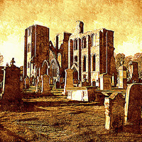 Buy canvas prints of elgin abbey by dale rys (LP)