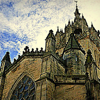 Buy canvas prints of st.giles cathedral by dale rys (LP)