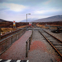 Buy canvas prints of remote corrour station by dale rys (LP)