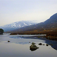 Buy canvas prints of loch reflection 2 by dale rys (LP)