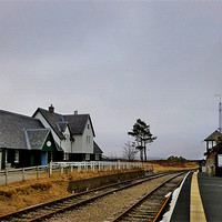 Buy canvas prints of corrour station by dale rys (LP)