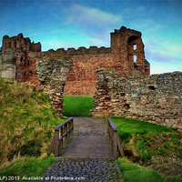 Buy canvas prints of tantallon castle by dale rys (LP)