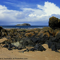 Buy canvas prints of north berwick beach by dale rys (LP)