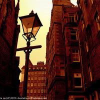 Buy canvas prints of off the royal mile2 by dale rys (LP)