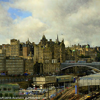 Buy canvas prints of edinburgh in all her glory by dale rys (LP)