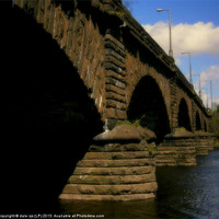 Buy canvas prints of bridge over the forth by dale rys (LP)