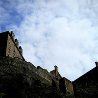 Buy canvas prints of edinburgh castle by dale rys (LP)