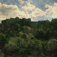 Buy canvas prints of edinburgh castle by dale rys (LP)