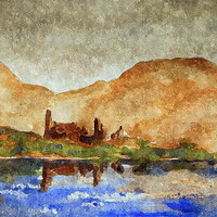 Buy canvas prints of highlands scene by dale rys (LP)