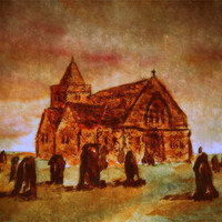Buy canvas prints of old aberlady church by dale rys (LP)