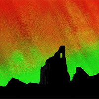 Buy canvas prints of northern lights by dale rys (LP)