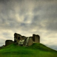 Buy canvas prints of wet n wild duffus castle by dale rys (LP)
