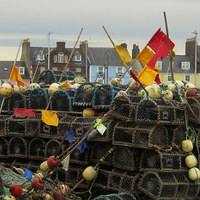 Buy canvas prints of arbroath harbor by dale rys (LP)