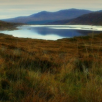Buy canvas prints of beautiful loch cluanie by dale rys (LP)