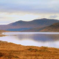 Buy canvas prints of  highland reflection by dale rys (LP)
