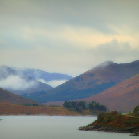 Buy canvas prints of  highland mist by dale rys (LP)