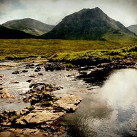 Buy canvas prints of  moody highlands by dale rys (LP)