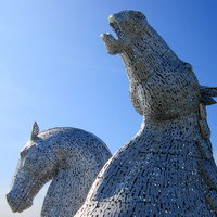 Buy canvas prints of  the kelpies by dale rys (LP)
