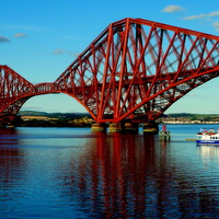 Buy canvas prints of  down at queensferry by dale rys (LP)