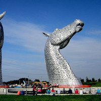 Buy canvas prints of  the kelpies    by dale rys (LP)