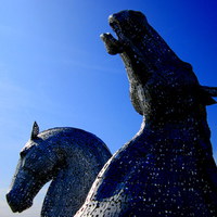 Buy canvas prints of  the kelpies by dale rys (LP)