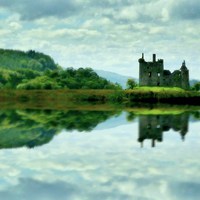 Buy canvas prints of  kilchurn castle   by dale rys (LP)