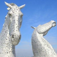 Buy canvas prints of  the kelpies  by dale rys (LP)