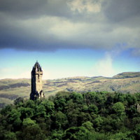 Buy canvas prints of  wallace monument ..stirling by dale rys (LP)