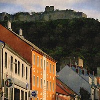 Buy canvas prints of  hainburg an der donau,austria by dale rys (LP)