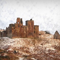 Buy canvas prints of  crichton castle-scotland by dale rys (LP)