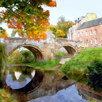 Buy canvas prints of  kelso-scottish borders by dale rys (LP)