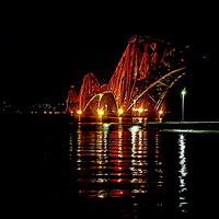 Buy canvas prints of  forth rail bridge   by dale rys (LP)