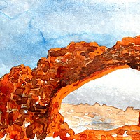 Buy canvas prints of ARCHES N.P. - U.S.A. by dale rys (LP)