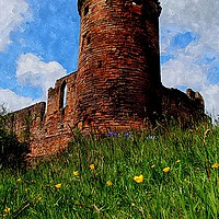 Buy canvas prints of bothwell castle by dale rys (LP)