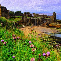 Buy canvas prints of down at st.andrews saint andrews by dale rys (LP)
