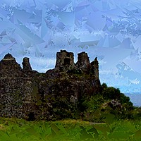 Buy canvas prints of dunure castle by dale rys (LP)