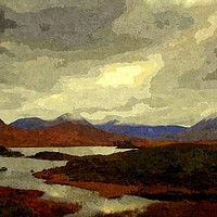 Buy canvas prints of glencoe,scotland - wet by dale rys (LP)