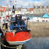 Buy canvas prints of anstruther fife scotland 2 by dale rys (LP)
