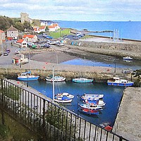 Buy canvas prints of DYSART-FIFE by dale rys (LP)