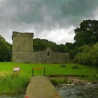 Buy canvas prints of lochleven castle  by dale rys (LP)