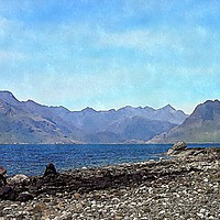 Buy canvas prints of elgol skye 2 by dale rys (LP)