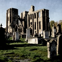 Buy canvas prints of elgin cathedral by dale rys (LP)