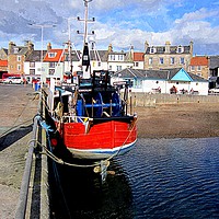 Buy canvas prints of anstruther-scotland 2 by dale rys (LP)