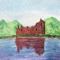 Buy canvas prints of Kilchurn Castle by dale rys (LP)